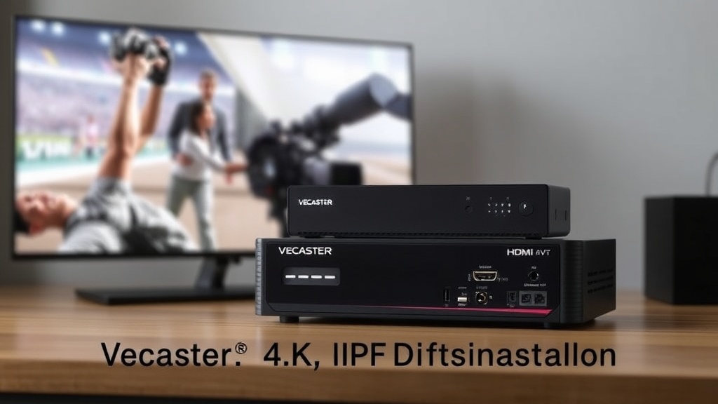 Vecaster-4K HEVC HDMI IPTV Encoder