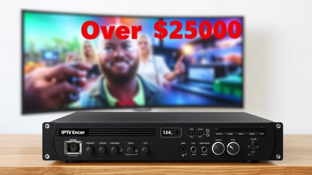 IPTV Encoder Over $2500